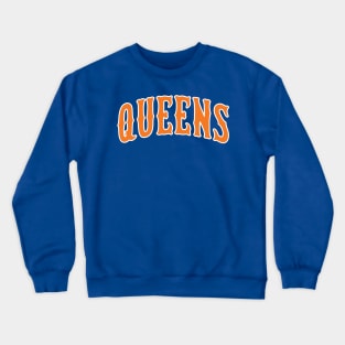 Queens 'New York' Baseball Fan: Represent Your Borough T-Shirt Crewneck Sweatshirt